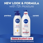NIVEA Intense Healing Body Lotion for Very Dry, Itchy Skin with Glycerin, Provitamin B5 and Niacinamide, 72-Hour Body Moisturizer, 16.9 Fl Oz Pump Bottle - Image 9