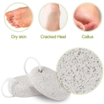 2PCS Natural Pumice Stone, Asqraqo Lava Pedicure Tools Hard Skin Callus Remover for Feet and Hands - Foot File Exfoliation to Remove Dead Skin, and Callusess - Image 5