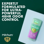 Mitchum Women’s Antiperspirant Deodorant Gel Stick, Shower Fresh Scent, 48HR Sweat & Odor Protection, Triple Odor Defense, Alcohol-Free, 3.4 oz (Pack of 2) - Image 8