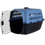 Petmate Pet Porter Fashion Dog Kennel 26", Parisian Blue & Black, for Pets 20-25lbs, Made in USA - Image 8