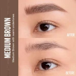 Maybelline Express Brow Ultra Slim Eyebrow Makeup, Brow Pencil with Precision Tip and Spoolie for Defined Eyebrows, Medium Brown, 1 Count (Packaging May Vary) - Image 7