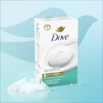 Dove Beauty Bar Soap Sensitive, 8 Bars for Sensitive Skin, Fragrance Free and Hypoallergenic 3.75 oz - Image 4