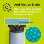 Philips Norelco OneBlade Anti Friction Blade, Genuine Replacement Blade for OneBlade Electric Shaver and Trimmer, Durable Stainless Steel, Trim, Edge and Shave, 2 Pack, QP225/80 - Image 7