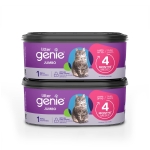 Litter Genie Refill Bags | Jumbo 2-Pack, 56 Total ft | Up to 8 Months of Supply in 2 cartridges | Ultimate Odor Control Cat Litter Bags