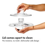 OXO Good Grips Salad Spinner | Lettuce Spinner | Fruit Washer | Fruit Washing Bowl with Strainer | Vegetable Cleaner | Salad Cleaner | Lettuce Washer | 6.22 Quart Capacity - Image 8