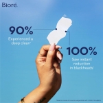 Bioré Original Blackhead Remover Strips, Deep Cleansing Nose Strips With Instant Pore Unclogging, Features C-Bond Technology, Oil-Free, Non-Comedogenic Use, 14 Count - Image 5