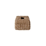 Creative Co-Op Hand-Woven Seagrass Tissue Box Cover, Natural - Image 6