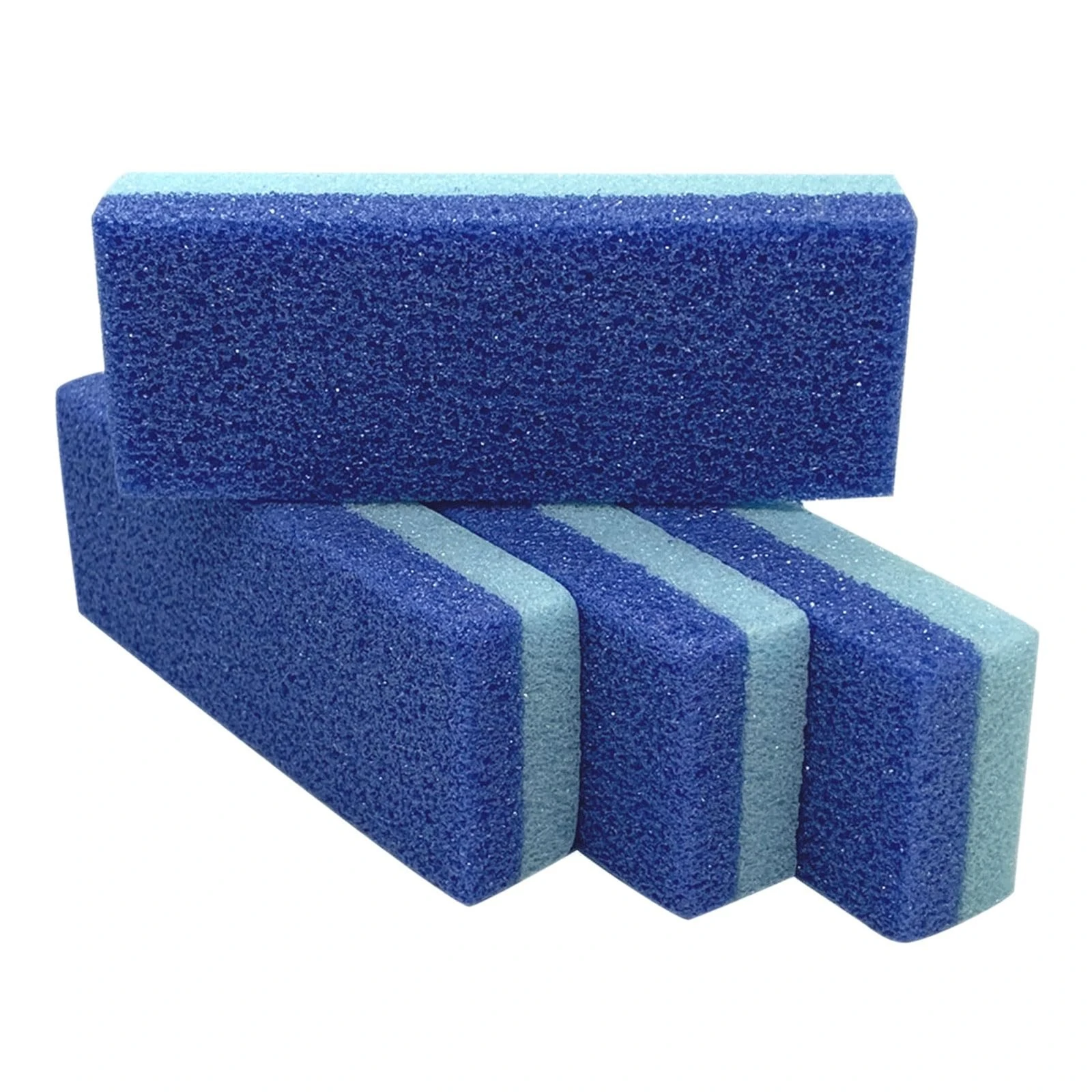 71mPEhIeJKL.jpg Maryton Foot Pumice Stone for Feet Hard Skin Callus Remover and Scrubber (Pack of 4) (Blue) - Image 1