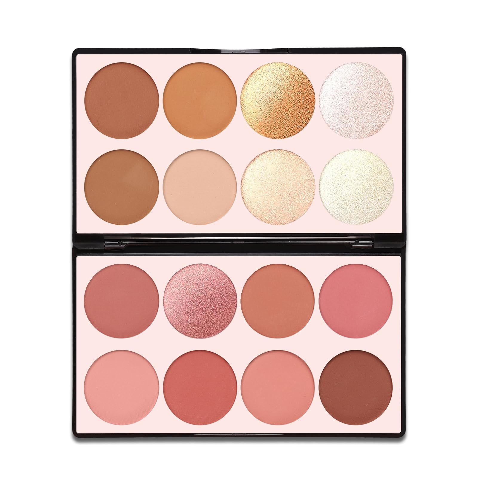71oKN3B0L.jpg 16 Colors Contour Palette Make up - Blush Highlighters Bronzer Powder All in one Makeup Palettes Contour Kit - Face Cosmetics Gifts for Women Beauty for Festivals (SET1) - Image 1