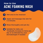 PanOxyl 10% Benzoyl Peroxide Acne Foaming Wash, Maximum Strength, Daily Acne-Fighting Face and Body Cleanser, Face Wash to Clear, Treat and Prevent Acne Pimples and Stubborn Breakouts, 5.5 Oz Tube - Image 2