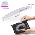 Canvalite 10 PCS Nail File Professional Nail Files Reusable Double Sided Emery Board(100/180 Grit) Nail Styling Tools for Home and Salon Use Christmas Gifts for Women - Image 3