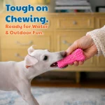 ASPCA 2-Pack Spiky TPR Bone Dog Toys – Vanilla Scented Chew Bones for Dental Health, Interactive Play & Enrichment - Image 5