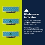 Philips Norelco OneBlade Anti Friction Blade, Genuine Replacement Blade for OneBlade Electric Shaver and Trimmer, Durable Stainless Steel, Trim, Edge and Shave, 2 Pack, QP225/80 - Image 6