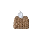 Creative Co-Op Hand-Woven Seagrass Tissue Box Cover, Natural - Image 5