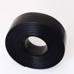 KOMORAX Black 2" Wide 20' Length Chair Vinyl Strap Strapping for Patio Lawn Garden Outdoor Furniture Matte Finish Color - Image 3