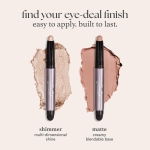 Julep Eyeshadow 101 Cream-to-Powder Waterproof Shadow Stick – Champagne Shimmer – Long-Lasting, Crease-Proof, Medium Golden-Beige Shimmer Cream Eyeshadow with Built-in Smudger - Image 3