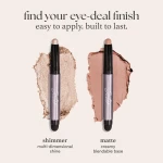 Julep Eyeshadow 101 Cream-to-Powder Waterproof Shadow Stick – Champagne Shimmer – Long-Lasting, Crease-Proof, Medium Golden-Beige Shimmer Cream Eyeshadow with Built-in Smudger - Image 3