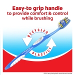 Colgate Extra Clean Toothbrush, Soft Toothbrush for Adults, 6 Count (Pack of 1) - Image 5