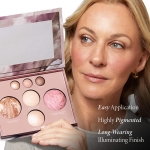 LAURA GELLER NEW YORK The Best of the Best Baked Palette - Full Size - Includes Bronzer, Blush, 2 Highlighters and 3 Eyeshadows - Travel-Friendly - Image 6