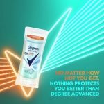 Degree Advanced Protection Antiperspirant Deodorant Shower Clean for 72-Hour Sweat & Odor Control for Women, with Body Heat Activated Technology, 2.6 oz - Image 6