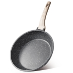 CAROTE Nonstick Frying Pan Skillet,Non Stick Granite Fry Pan Egg Pan Omelet Pans, Stone Cookware Chef's Pan, PFOA Free,Induction Compatible(Classic Granite, 8-Inch)