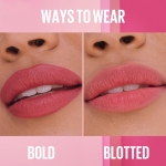 MAYBELLINE Serum Lipstick, Hydrating Lip Makeup with 8HRs of Lip Plumping Moisture with Hyaluronic Acid + Oil Blend, Wild Card (Midtone Red Matte) - Image 4