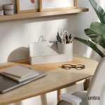 Umbra Stream Water Fountain for Tabletop Desktop - Soothing and Calming Zen for Bedroom or Office, Sand - Image 6