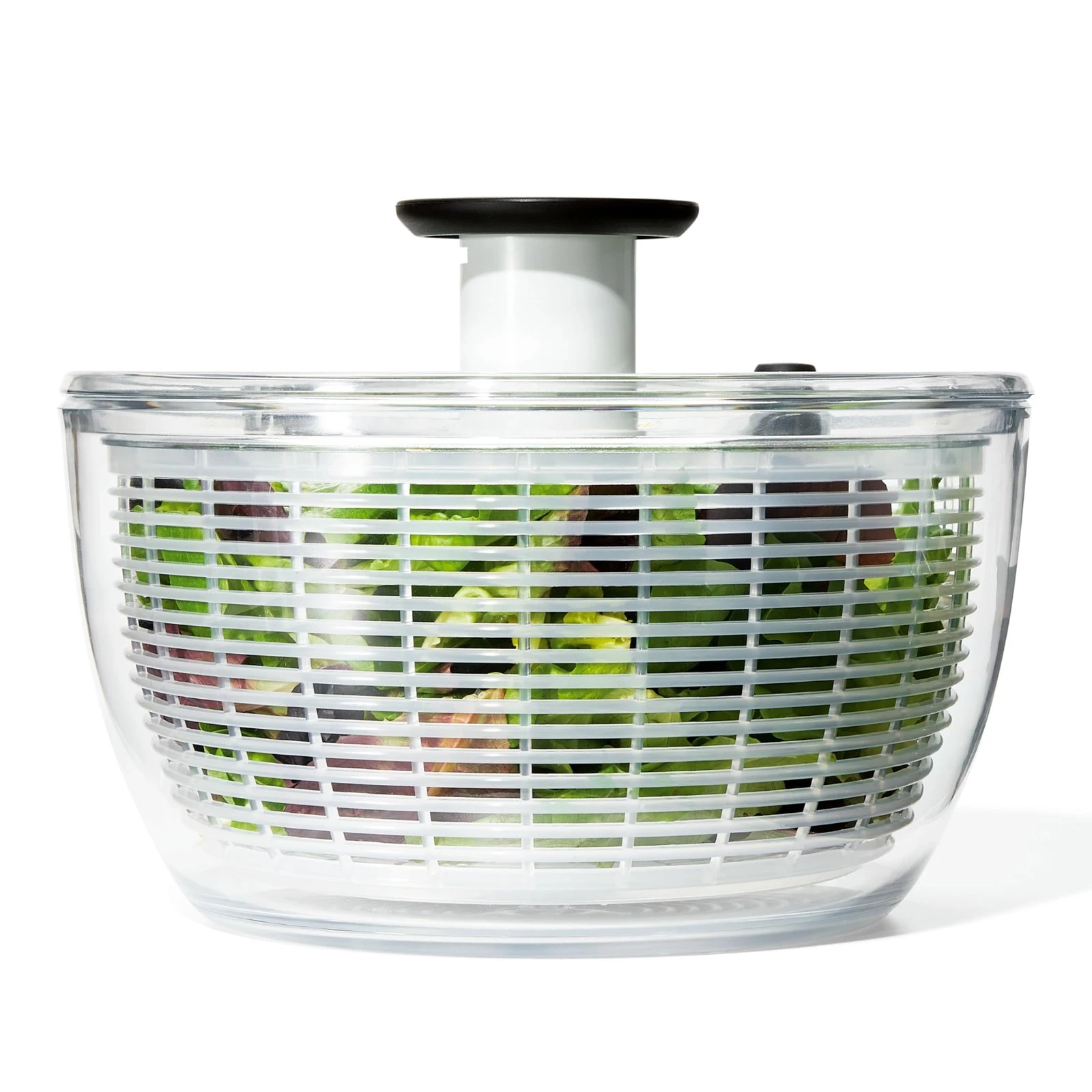 818Y0pTgRrL.jpg OXO Good Grips Salad Spinner | Lettuce Spinner | Fruit Washer | Fruit Washing Bowl with Strainer | Vegetable Cleaner | Salad Cleaner | Lettuce Washer | 6.22 Quart Capacity - Image 1