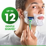 Gillette Sensor3 Sensitive Men's Disposable Razor, 4 Razors - Image 6