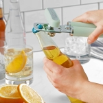 KitchenAid Classic Multifunction Can Opener and Bottle Opener Easy to Use, Razor Sharp Stainless Steel Cutting Wheel, Soft Ergonomic Handles, Pistachio - Image 3