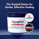 Aquaphor Healing Ointment, Advanced Therapy Skin Protectant, Multi-Purpose Healing Ointment and Body Moisturizer, For Dry, Cracked Skin, Minor Cuts and Burns, 14 Oz Jar - Image 14