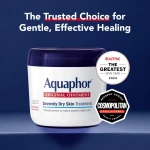 Aquaphor Healing Ointment, Advanced Therapy Skin Protectant, Multi-Purpose Healing Ointment and Body Moisturizer, For Dry, Cracked Skin, Minor Cuts and Burns, 14 Oz Jar - Image 14