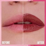 MAYBELLINE Serum Lipstick, Hydrating Lip Makeup with 8HRs of Lip Plumping Moisture with Hyaluronic Acid + Oil Blend, Wild Card (Midtone Red Matte) - Image 7