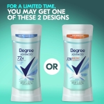 Degree Advanced Protection Antiperspirant Deodorant Shower Clean for 72-Hour Sweat & Odor Control for Women, with Body Heat Activated Technology, 2.6 oz - Image 7