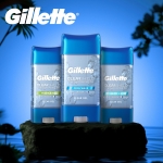 Gillette Antiperspirant and Deodorant for Men, 72hr Sweat & Odor Protection, Long Lasting Freshness, Anti-White Mark Technology, Clear Gel, Cool Wave Scent, 3.8 oz - Image 3