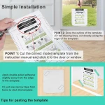 Thin Cat Door for Windows, Pet Doors and Sliding Door, Safety Pet Door with 4 Way Lock, Weatherproof Cat Flap for Thin Door and Wall(Medium, Outer Size 7.76 * 7.5 * 0.78in) - Image 2