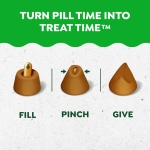 Greenies Pill Pockets for Dogs Large Size, Dog Treat Pouch for Capsule Medication, Peanut Butter Flavor, 15.8 oz. Pouch - Image 11