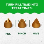 Greenies Pill Pockets for Dogs Large Size, Dog Treat Pouch for Capsule Medication, Peanut Butter Flavor, 15.8 oz. Pouch - Image 11