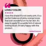 wet n wild Color Icon Blush, Effortless Matte Natural Sheer Glow & Seamless Blend, Luxuriously Infused Smooth Jojoba Oil, Cruelty-Free & Vegan - Pinch Me Pink - Image 8