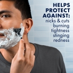 Gillette Series 3X Action Shave Gel, Sensitive Twin Pack, 7 Oz (Pack of 2) - Image 8