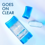 Gillette Antiperspirant and Deodorant for Men, 72hr Sweat & Odor Protection, Long Lasting Freshness, Anti-White Mark Technology, Clear Gel, Cool Wave Scent, 3.8 oz - Image 9