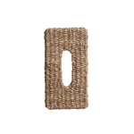 Creative Co-Op Hand-Woven Seagrass Tissue Box Cover, Natural - Image 4