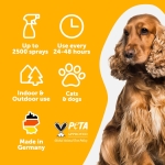 Petsly Anti Cat & Dog Urine Spray - 17 Fl Oz - No More Marking Spray for Dogs & Cats - Non-Staining Potty Training Spray for Dogs & Cats - Effective Don't Pee Here Spray for Dogs - Made in Germany - Image 5