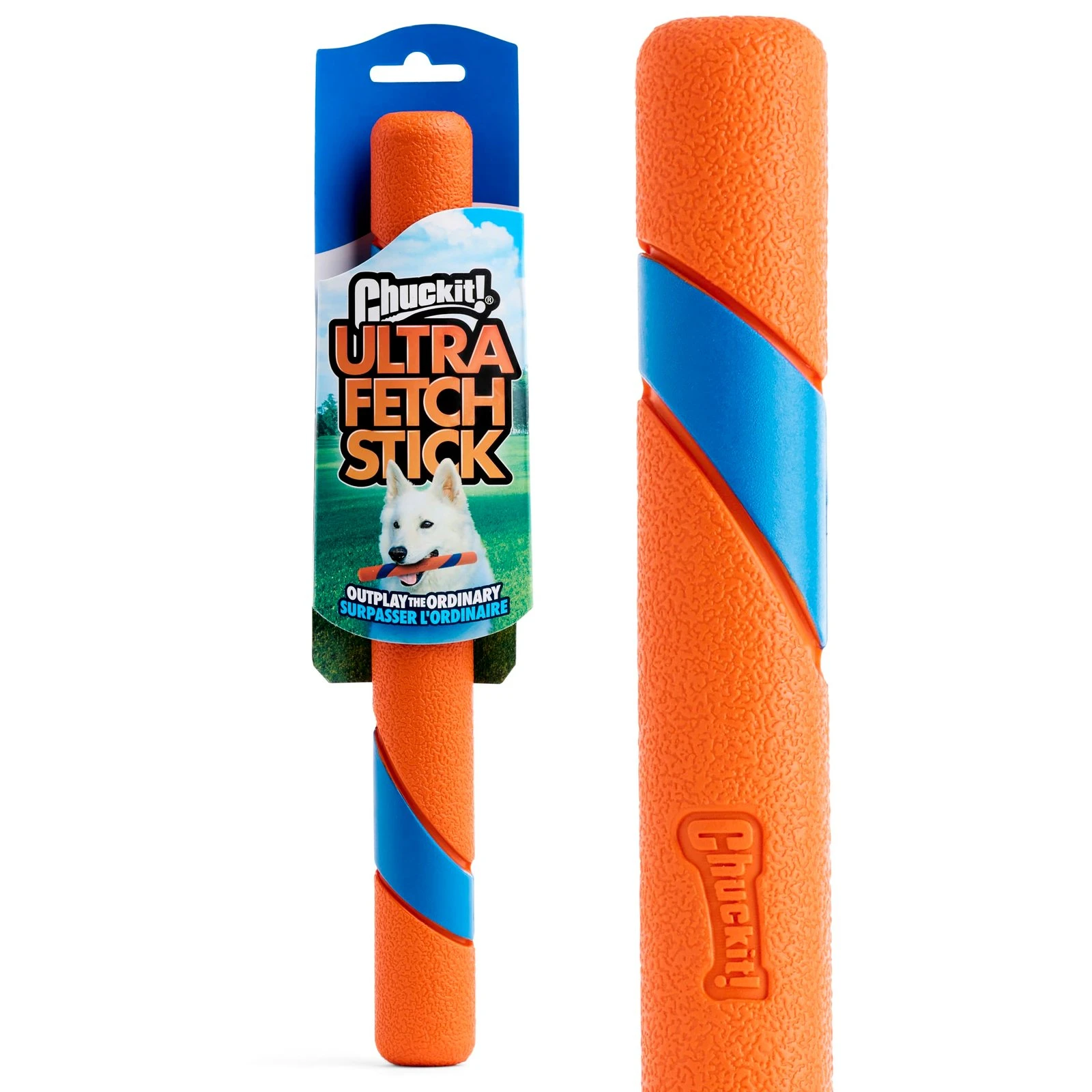 81f3nxhjZL.jpg Chuckit! Interactive Dog Toy Ultra Fetch Stick - 12 Inch Outdoor Dog Toy for All Breed Sizes - Image 1