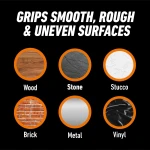 Gorilla Duct Tape, Black Tape, 1.88" x 50 yd (Pack of 1) - Heavy Duty and Weather Resistant for Indoor or Outdoor - Image 7
