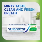 Sensodyne Fresh Mint Sensitive Toothpaste, ADA Accepted Toothpaste for Cavity Prevention and Sensitive Teeth Treatment - 4 Ounces (Pack of 2) - Image 8