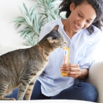 INABA Churu Cat Treats, Grain-Free, Lickable, Squeezable Creamy Purée Cat Treat/Topper with Vitamin E & Taurine, 0.5 Ounces Each Tube, 50 Tubes, Tuna & Chicken Variety - Image 2