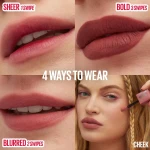 Maybelline Super Stay Teddy Lip Tint, Long Lasting Matte Lipstick For Up To 12HR Wear, Kneehigh, 1 Count - Image 6