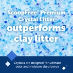 PetSafe ScoopFree Premium Crystal Cat Litter - Outperforms Clay Litter - Refill Packs - Reusable Tray Compatible - Fresh Scent - 4.3 lb Bags - 2 Pack - Image 7