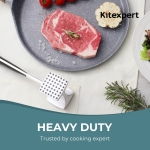 KITEXPERT Meat Tenderizer Hammer with Comfortable-Grip Handle, Dual-side Mallet for Kitchen, Heavy Duty Pounder For Tenderizing Steak, Beef and Fish - Image 4
